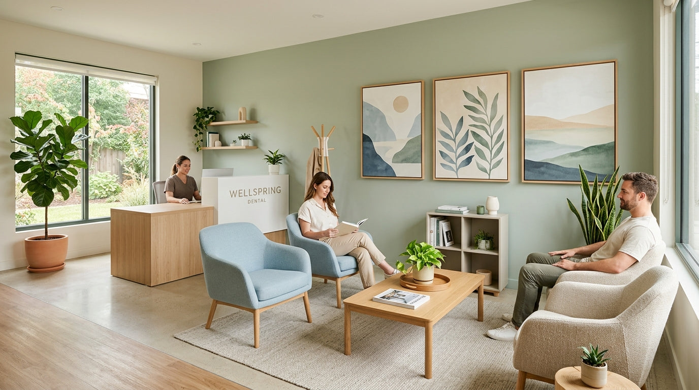 Décoration d'un cabinet dentaire : créer une ambiance apaisante