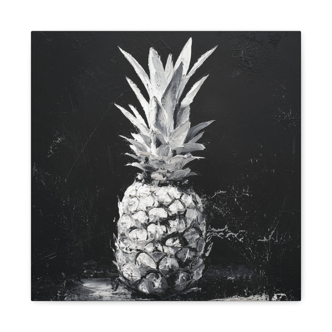 Tableau Noir & Blanc Ananas