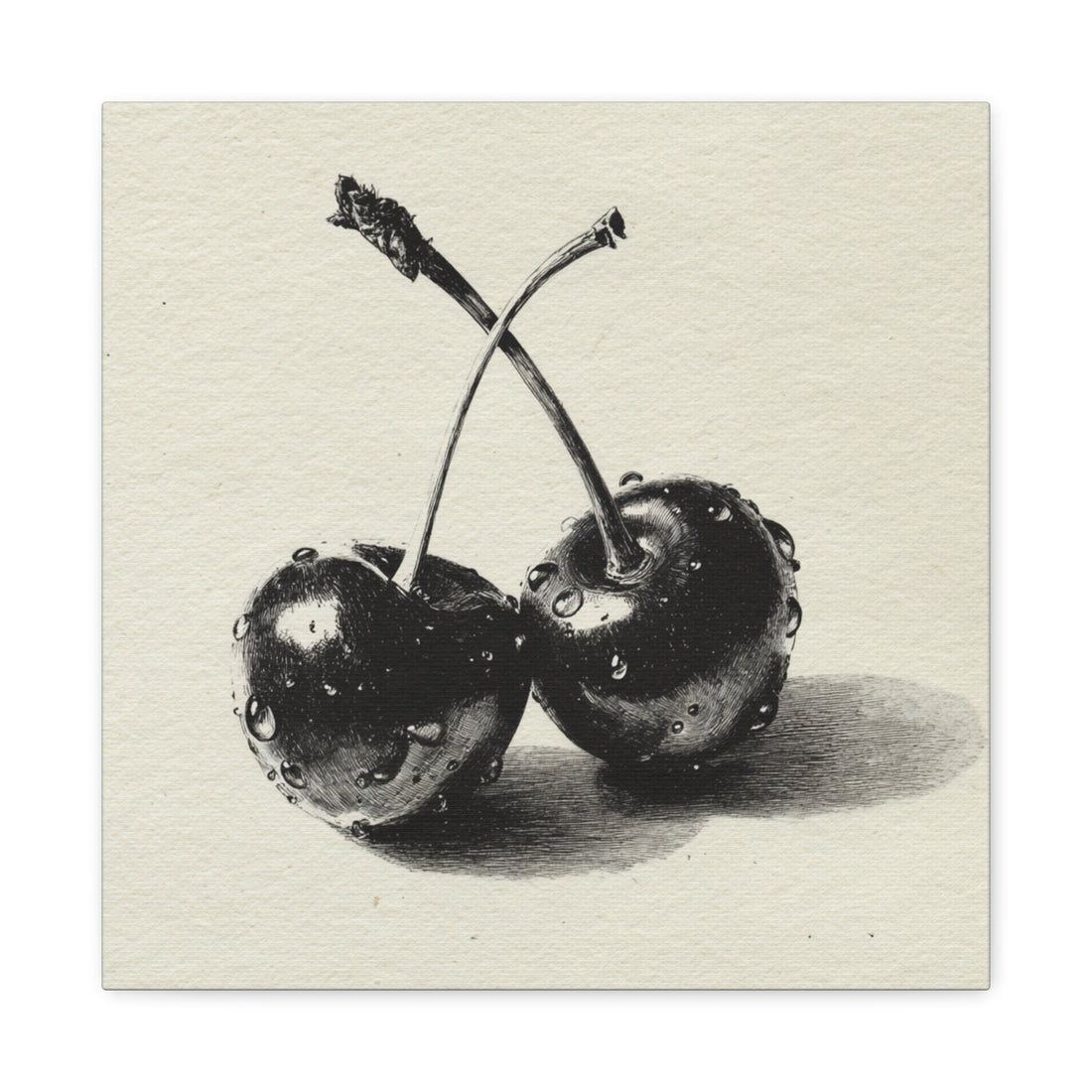 Tableau Noir & Blanc Cerise