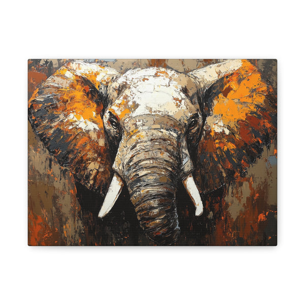 Tableau Peinture Elephant