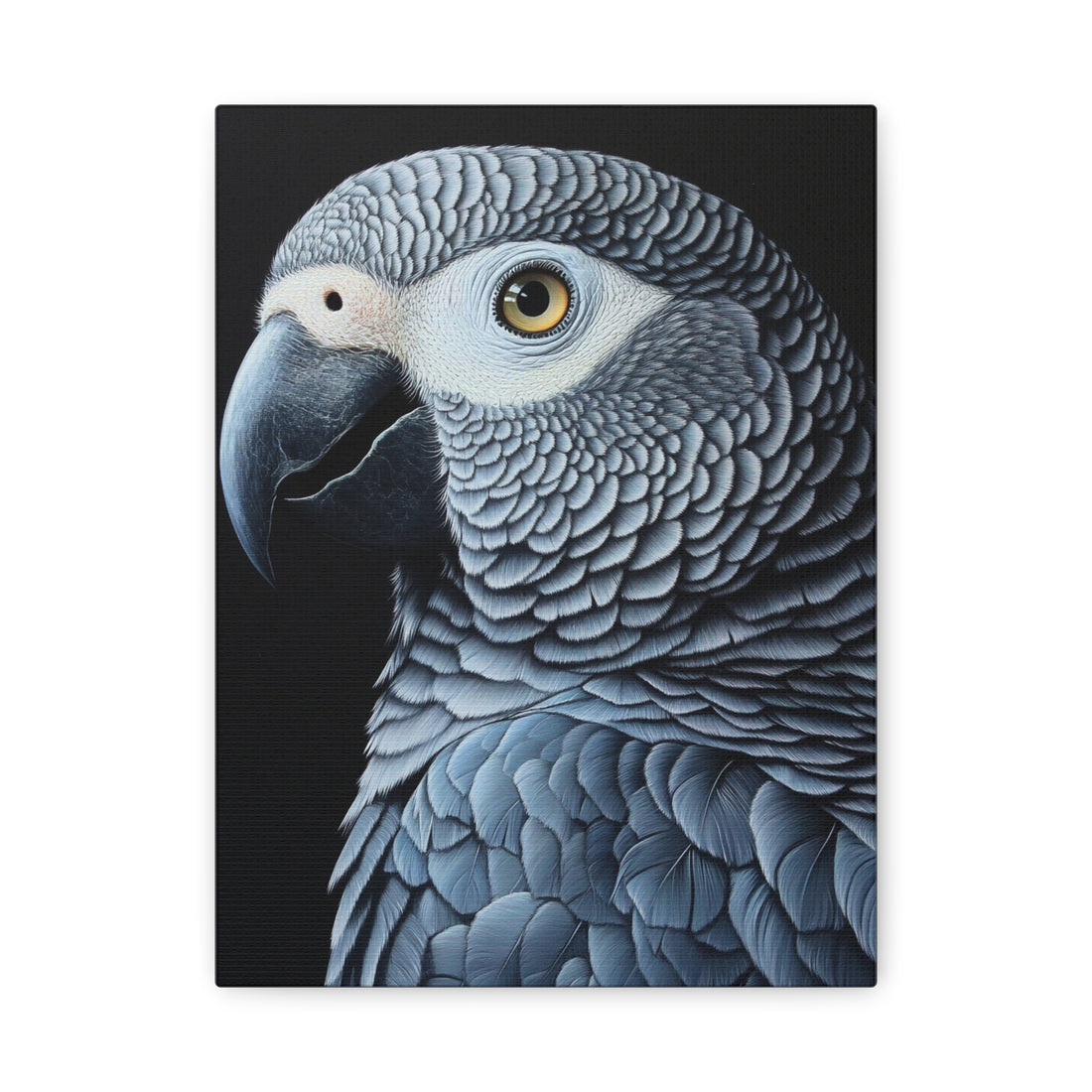Tableau Perroquet Gris Du Gabon