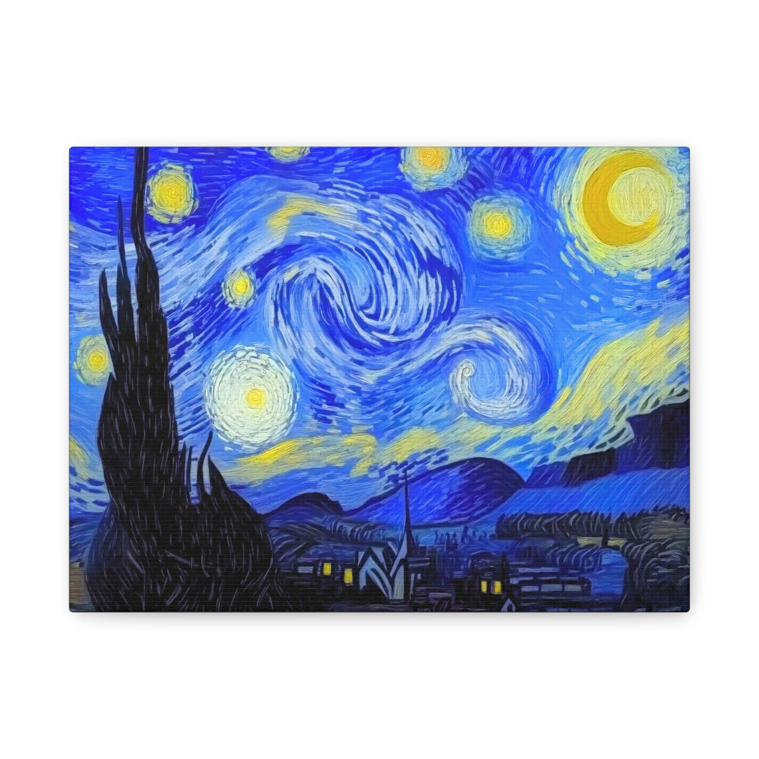 Reproduction La Nuit Étoilée de Van Gogh