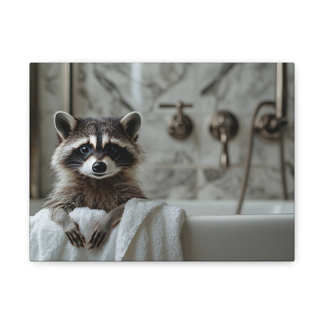 Tableau Salle De Bain Raton Laveur
