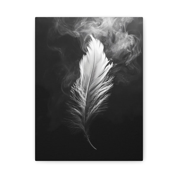 Tableau Plume En Fumée