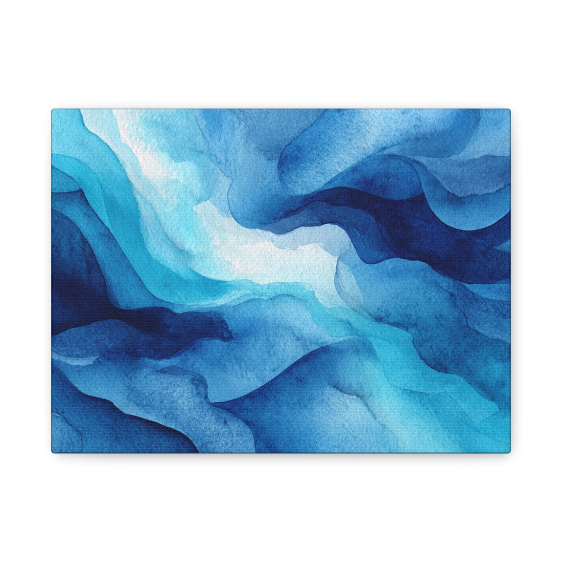 Tableau Aquarelle Bleue