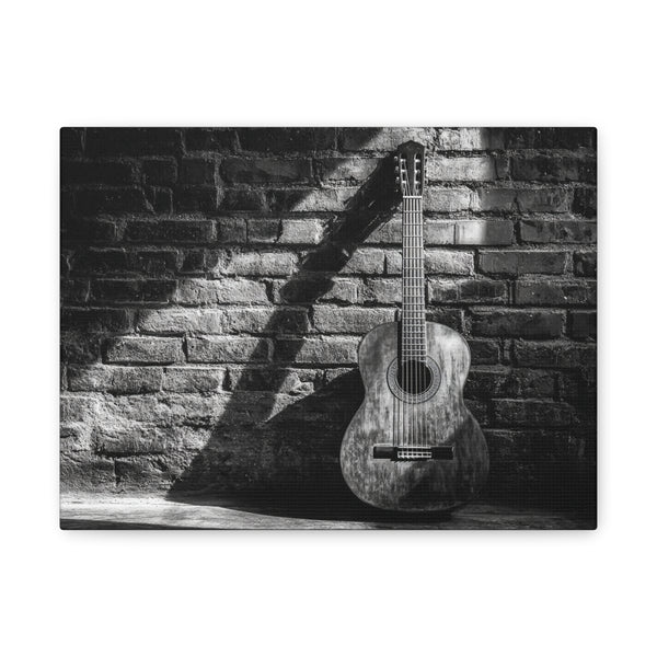 Tableau Noir & Blanc Guitare