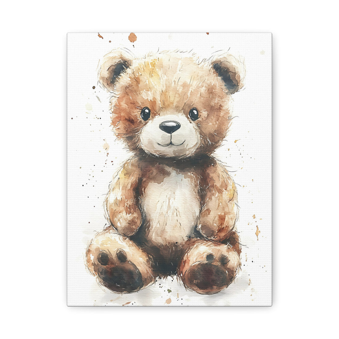 Tableau Ourson Peinture