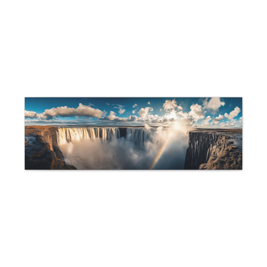 Tableau Panoramique Cascade D'Eau