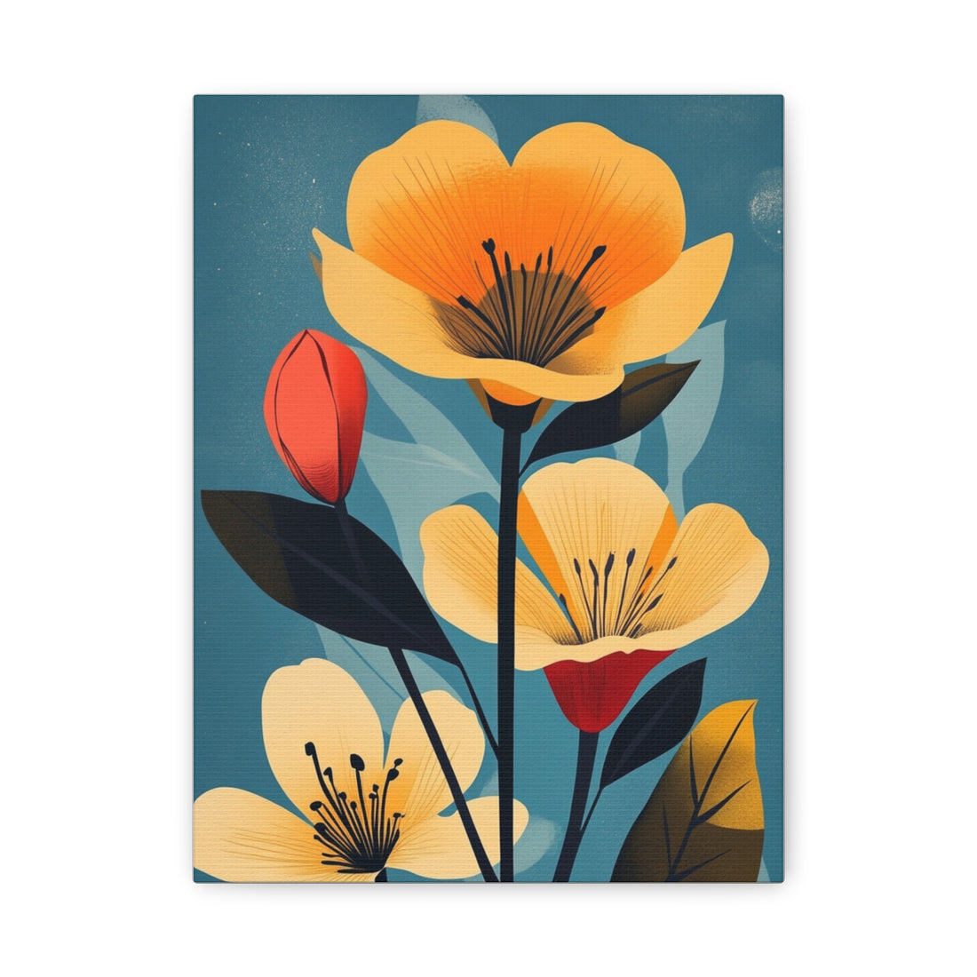 Tableau Fleurs Vintage