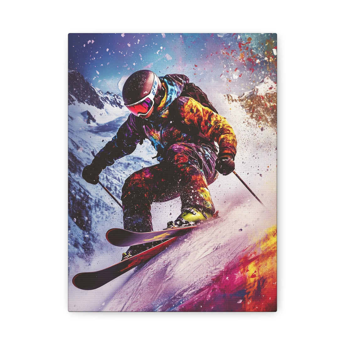 Tableau Street Art Ski