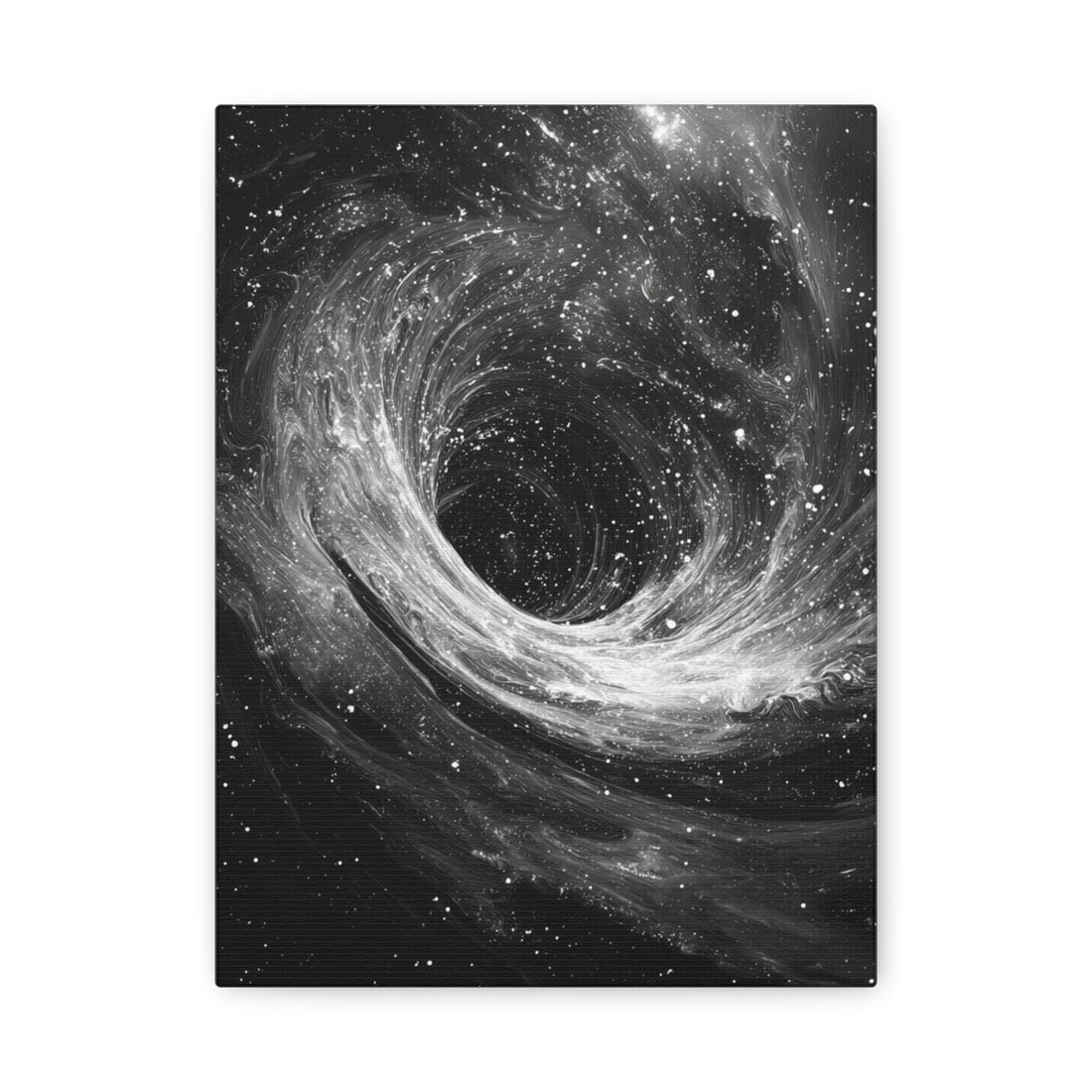 Tableau Noir & Blanc Trou noir