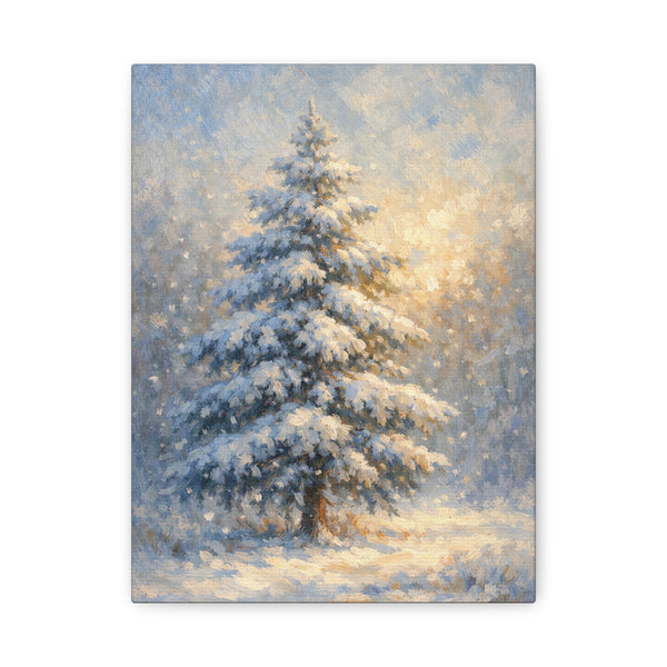 Tableau Sapin Enneigé