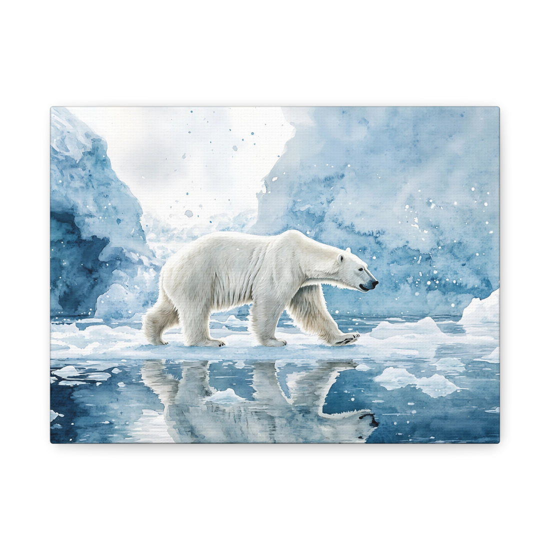 Tableau Ours Polaire Peinture