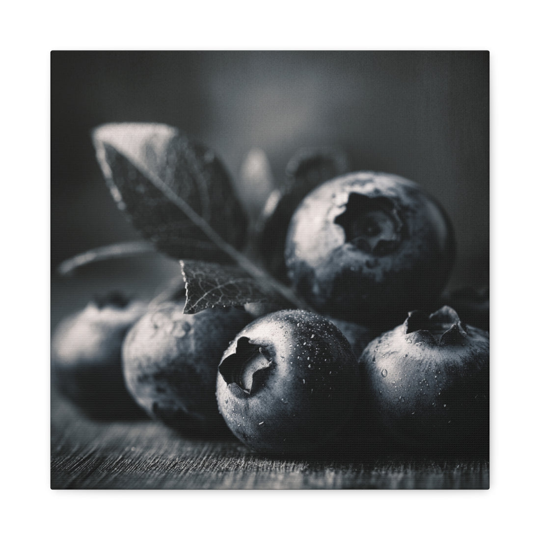 Tableau Noir & Blanc Myrtille