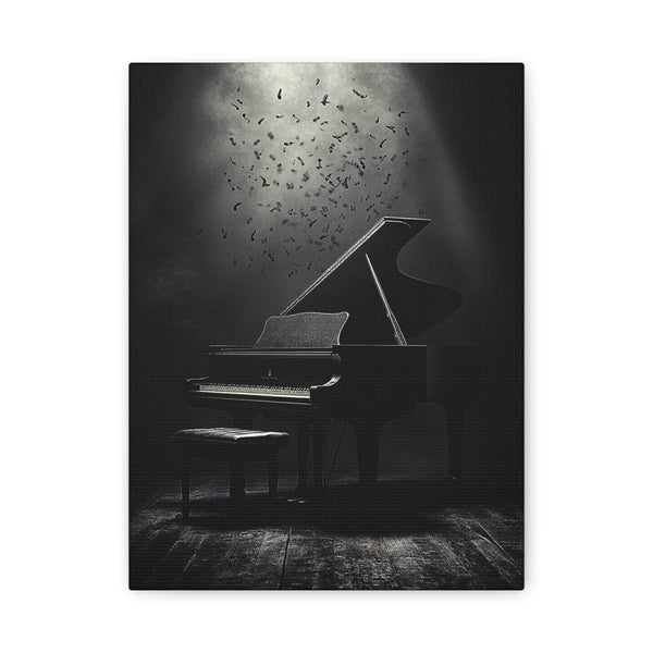 Tableau Musique Noir Et Blanc