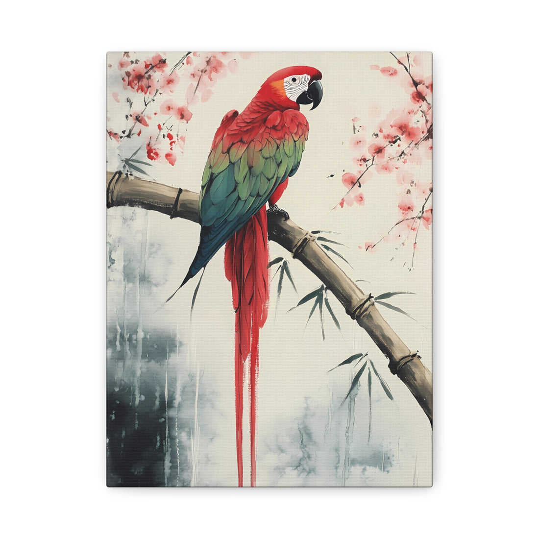 Tableau Perroquet Feng Shui