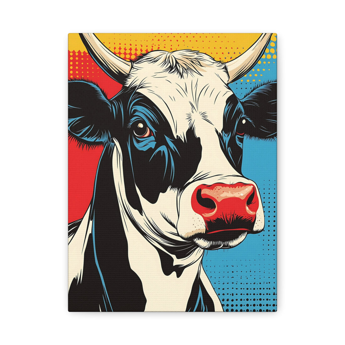 Tableau Vache Pop Art