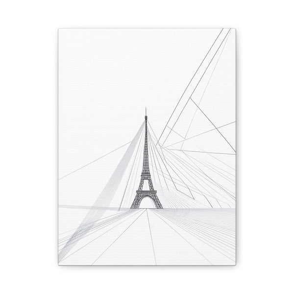Tableau Minimaliste Tour Eiffel
