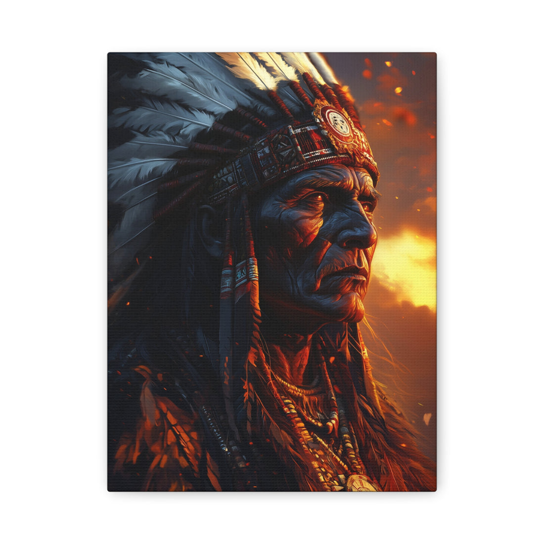 Tableau Chef Indien