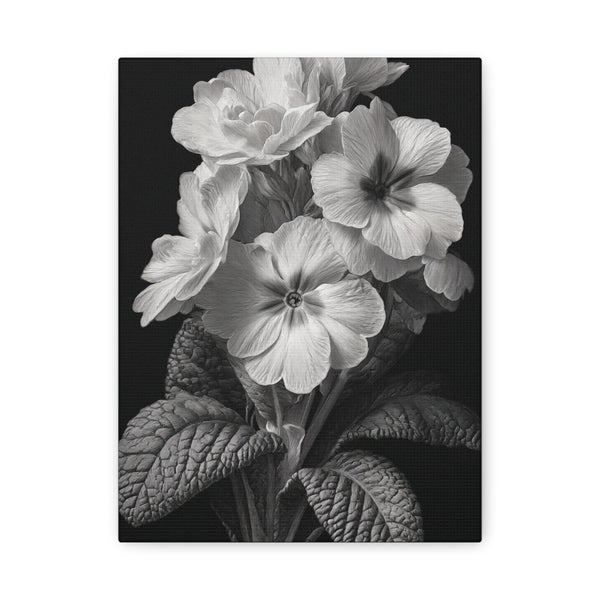 Tableau Noir & Blanc Primevère