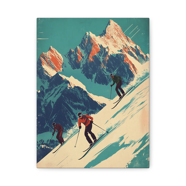 Tableau Ski Vintage