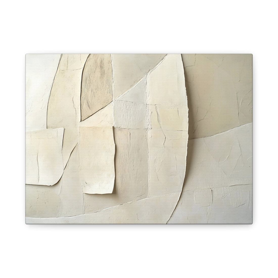 Tableau Contemporain Beige