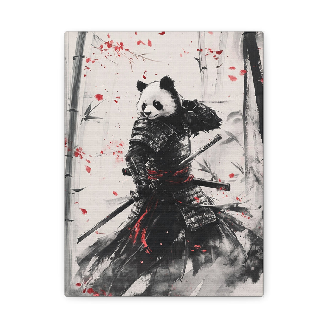 Tableau Panda Samourai