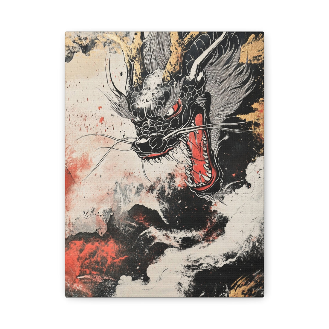 Tableau Dragon Japonais