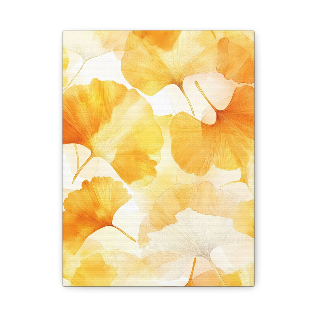 Tableau Avec Feuilles De Ginkgo