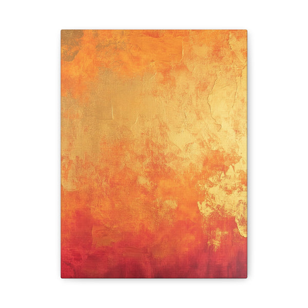 Tableau Orange Et Rouge Salle À Manger