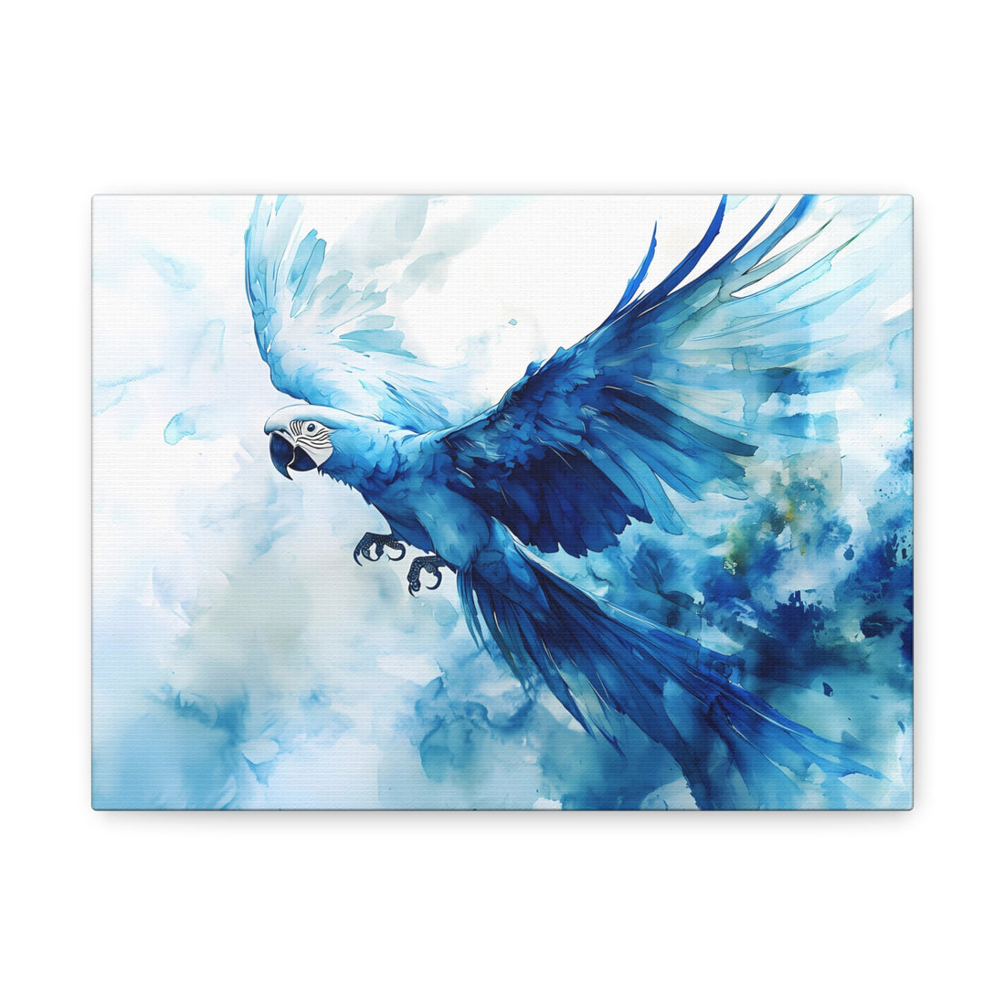 Tableau Perroquet Bleu