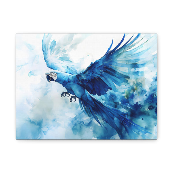 Tableau Perroquet Bleu