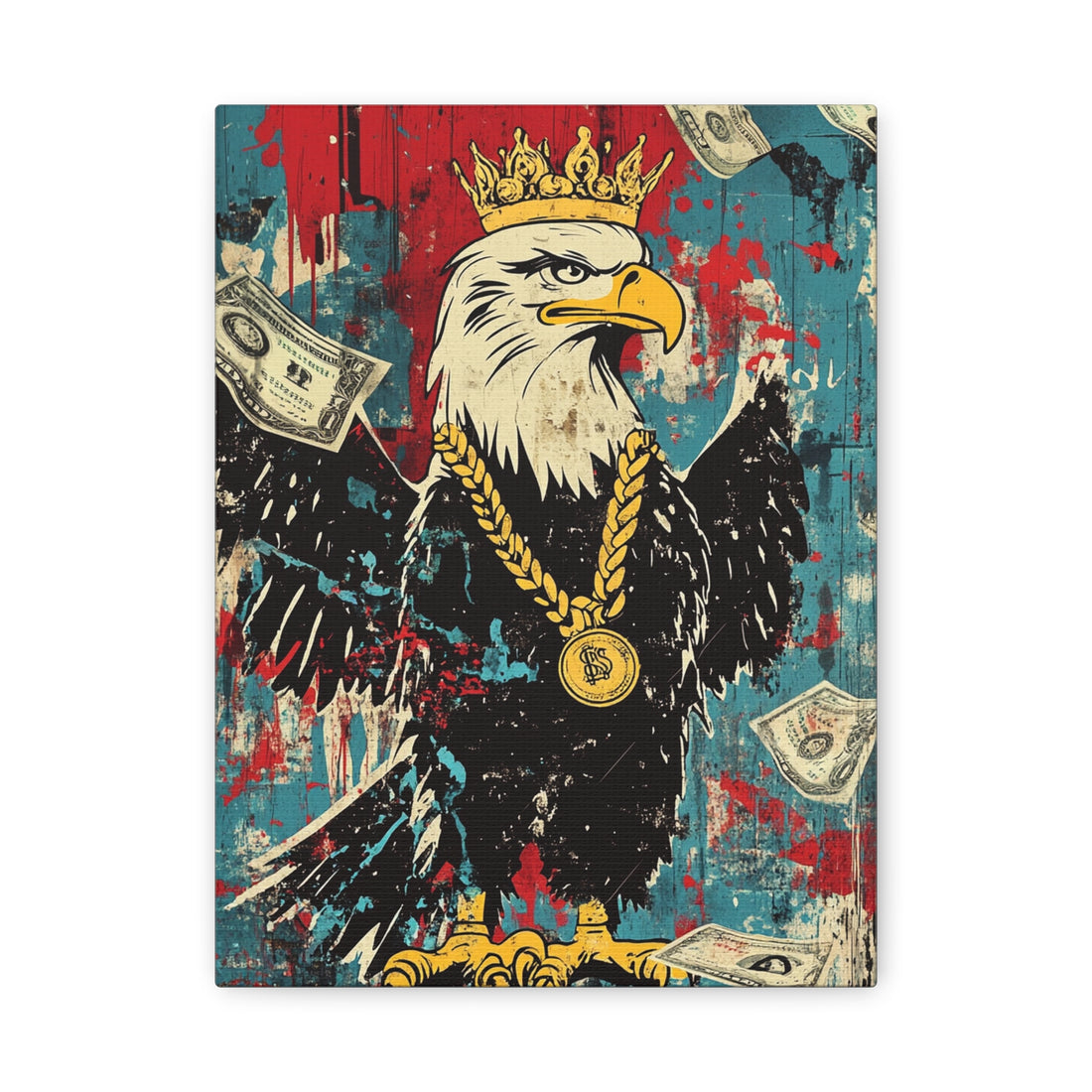 Tableau Street Art Avec Oiseau