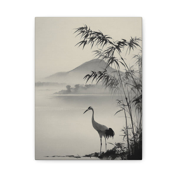 Tableau peinture sumi-e