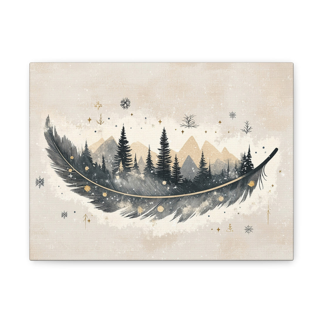 Tableau Plume Scandinave