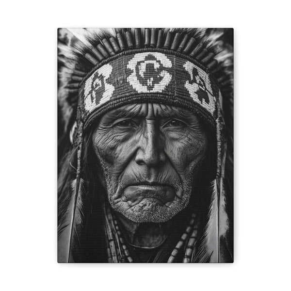 Tableau Indien Noir & Blanc