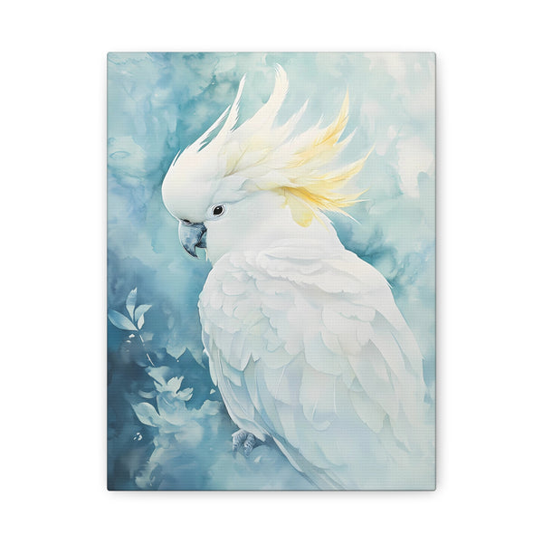 Tableau Perroquet Blanc
