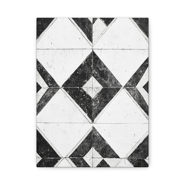 Tableau BerbèRe Noir Et Blanc