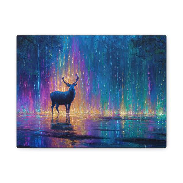 Tableau Cerf & Pluie Lumière