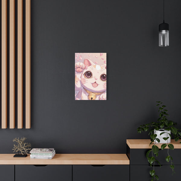 Tableau chat maneki-neko