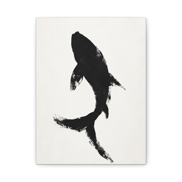 Tableau Minimaliste Poisson