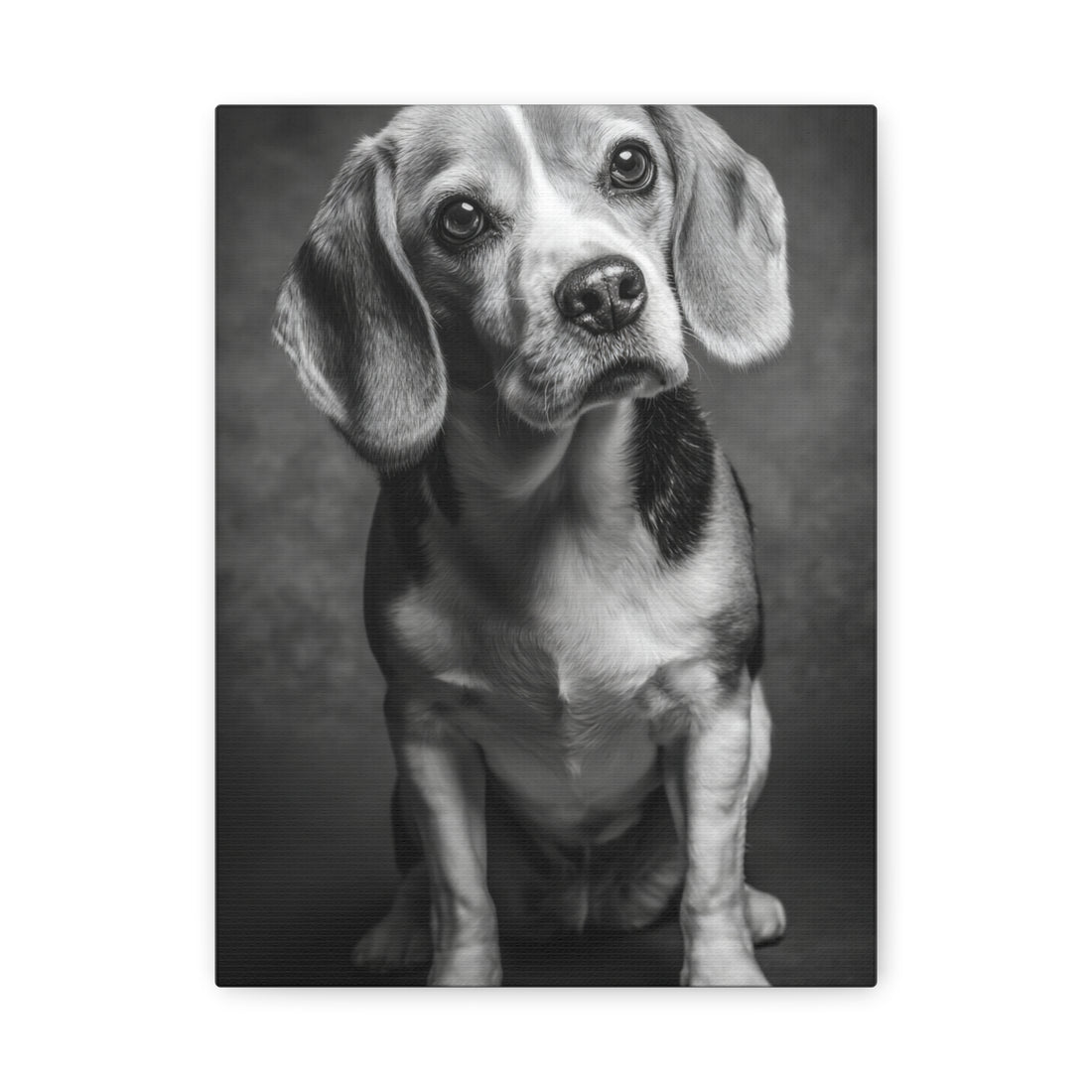 Tableau Noir & Blanc - Beagle