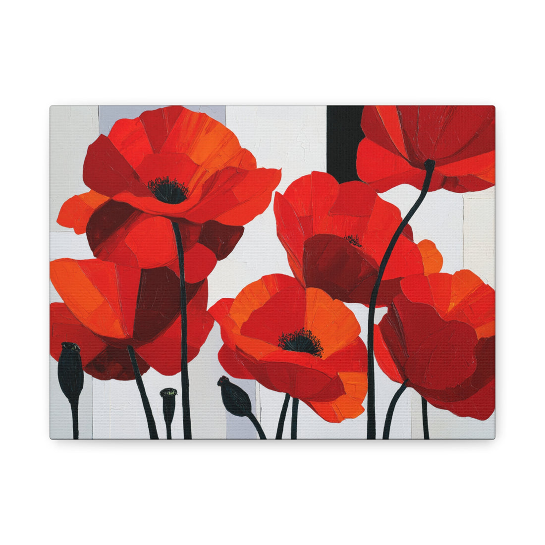 Tableau Moderne Coquelicot