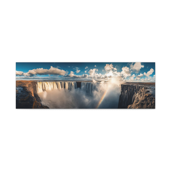 Tableau Panoramique Cascade D'Eau