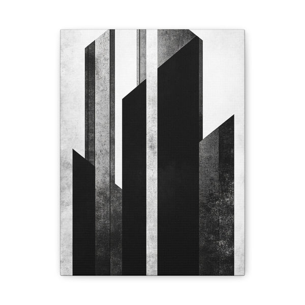 Tableau Noir Et Blanc Contemporain