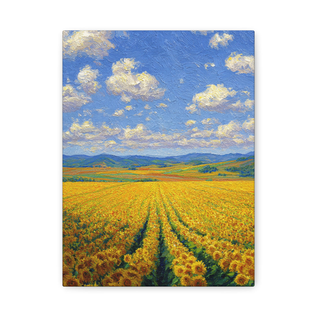 Tableau Champ de Tournesol