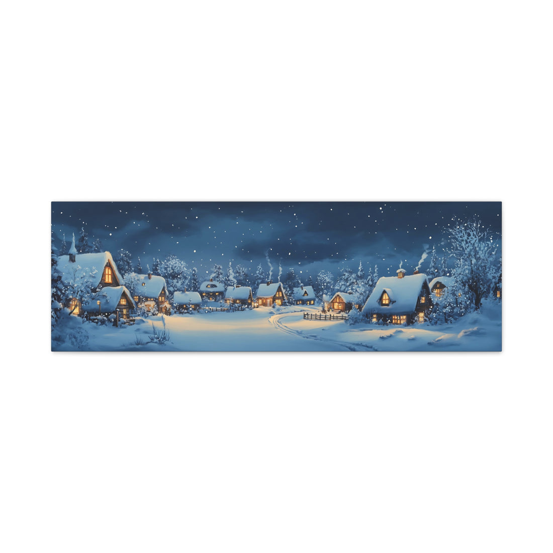 Tableau Village De Noël
