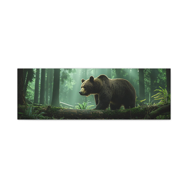 Tableau Ours Foret