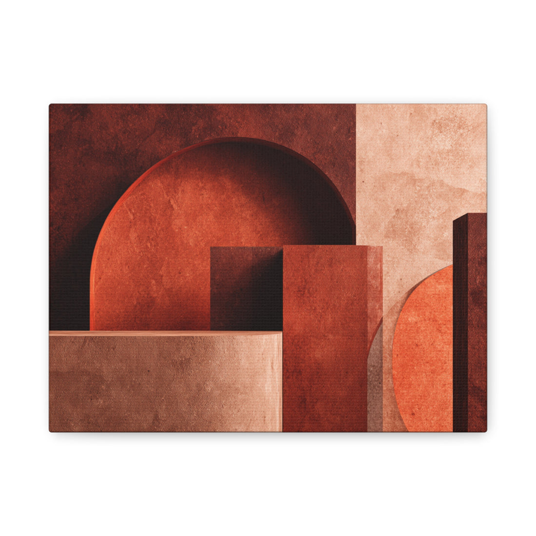 Tableau Terracotta - Bâtiment moderne