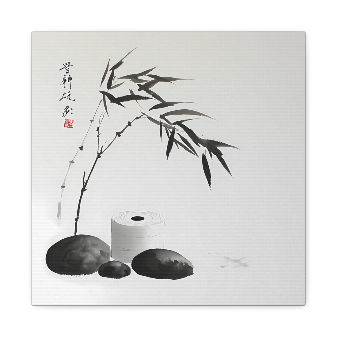 Tableau Toilette Zen